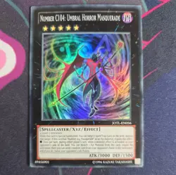 Yu-Gi-Oh C104 Umbral Horror Masquerade Super Rare 1st Edition JOTL-EN056 - Image 1