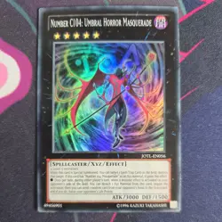 Yu-Gi-Oh C104 Umbral Horror Masquerade Super Rare 1st Edition JOTL-EN056 - Image 3