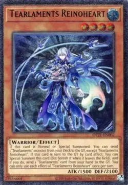 Yugioh! LP Tearlaments Reinoheart - OP21-EN002 - Ultimate Rare - Unlimited Editi - Image 1