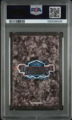 2002 Yu-Gi-Oh! Zombyra The Dark Dungeon Dice Japanese Non-Holo PSA 4 *LOW POP* - Image 2