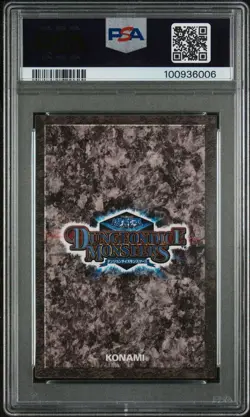 2002 Yu-Gi-Oh! Zombyra The Dark Dungeon Dice Japanese Non-Holo PSA 4 *LOW POP* - Image 4