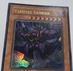 Yu-Gi-Oh! VAMPIRE GENESIS SD2-EN001 Ultra Rare 1st Edition Zombie Madness MP - Image 9