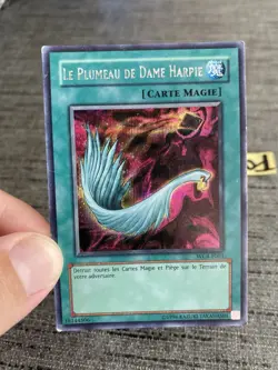 Yu-gi-oh! Card Le Plumeau De Dame Harpie WC4-F003 Secret Rare French Used - Image 3