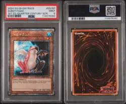2024 Yugioh! Substitoad (RA03-EN197) 1st ed. Quarter Century Secret Rare PSA 9! - Image 3