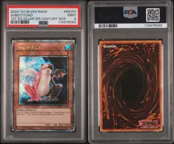 2024 Yugioh! Substitoad (RA03-EN197) 1st ed. Quarter Century Secret Rare PSA 9! - Image 9