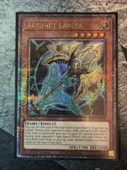 Artifact Lancea | RA01-EN006 | Quarter Century Secret Rare | NM | YuGiOh! - Image 2