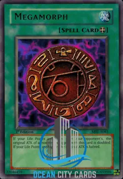 Yugioh Megamorph MRL-E061 Ultra Rare 1st Edition - Image 1