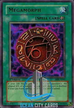 Yugioh Megamorph MRL-E061 Ultra Rare 1st Edition - Image 3