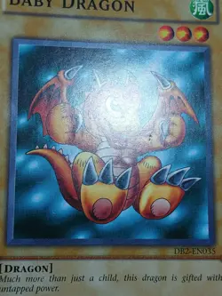 HP/DMG Baby Dragon - DB2-EN035 - Common Unlimited Edition  YuGiOh - Image 10