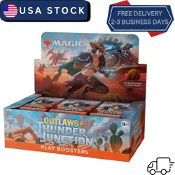 Play Booster Box Outlaws of Thunder Junction OTJ MTG - Image 1