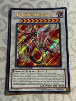 Majestic Red Dragon - CT07-EN001 - Secret Rare - Limited (NM) - Yugioh - Image 1