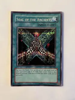 Seal of the Ancients (Power of Chaos: Kaiba the Revenge) PCK-003 Yu-Gi-Oh! Video - Image 1