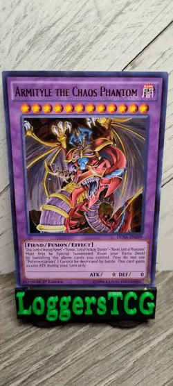 Yu-Gi-Oh! Armityle the Chaos Phantom / DUSA EN099 1st Edition LP - Image 1