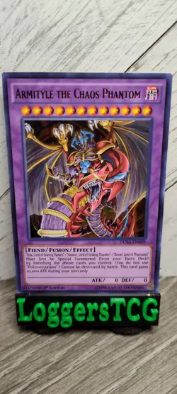 Yu-Gi-Oh! Armityle the Chaos Phantom / DUSA EN099 1st Edition LP - Image 2