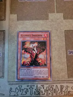 YUGIOH TCG FLAMVELL DRAGNOV HA01-EN007 SUPER LIMITED EDITION NM - Image 3