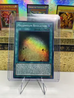 Millennium Revelation Super Rare 1st Edition LED7-EN006 Yugioh Winged Dragon Ra - Image 1