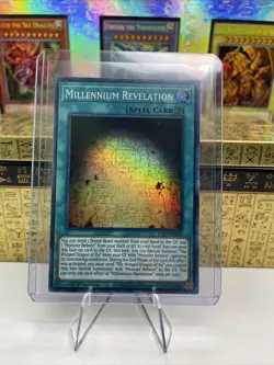 Millennium Revelation Super Rare 1st Edition LED7-EN006 Yugioh Winged Dragon Ra - Image 2