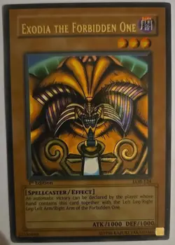 Exodia The Forbidden One LOB-124 1st Edition English LP - Image 13