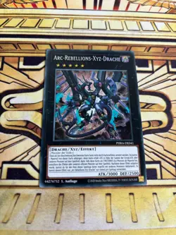 Yugioh Arc Rebellions XYZ Dragon Secret Rare PHRA-DE041 - Image 1