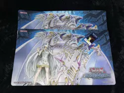 Blue-Eyes White Destiny Rubber Official Yugioh Playmat - NEW Kaiba, Yugi, Konami - Image 2