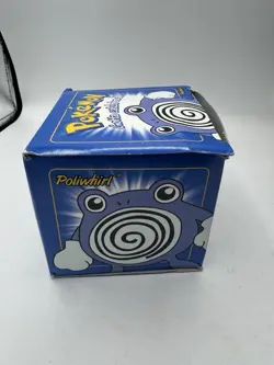 Vintage 1999 Pokemon Poliwhirl 23K Gold Plated Trading Card Pokeball Set Nintend - Image 2