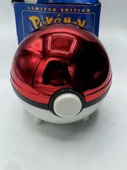 Vintage 1999 Pokemon Poliwhirl 23K Gold Plated Trading Card Pokeball Set Nintend - Image 6