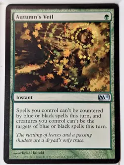 Autumn's Veil - Magic 2011 Core Set M11 - Magic the Gathering MTG Nice! - Image 1