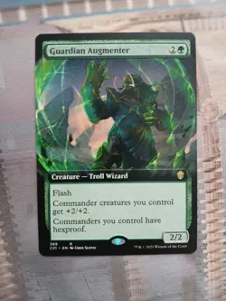 Magic The Gathering Guardian Augmenter Extended Art Commander 2021 NM - Image 1
