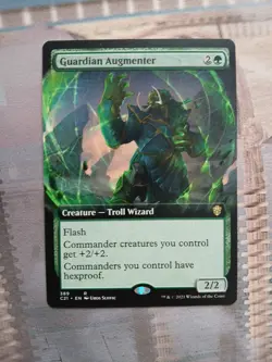 Magic The Gathering Guardian Augmenter Extended Art Commander 2021 NM - Image 12