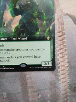 Magic The Gathering Guardian Augmenter Extended Art Commander 2021 NM - Image 16