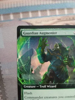 Magic The Gathering Guardian Augmenter Extended Art Commander 2021 NM - Image 2