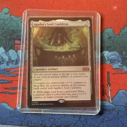 Agatha’s Soul Cauldron Foil, Mtg Single, Wilds Of Eldraine Mythic 0242  NM - Image 6