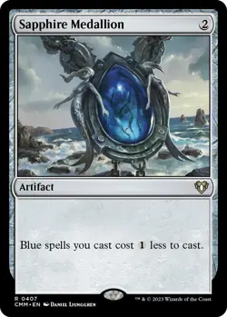MTG Sapphire Medallion - 407 / English / Near Mint - Image 2