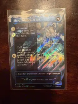 Jill, Shiva's Dominant (Borderless) (Surge Foil) Final Fantasy Foil - Image 4