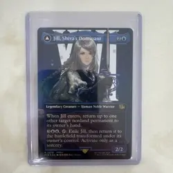 Jill, Shiva's Dominant (Borderless) (Surge Foil) Final Fantasy Foil - Image 1