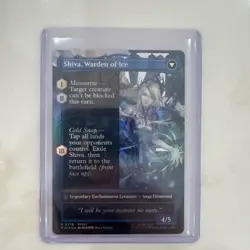 Jill, Shiva's Dominant (Borderless) (Surge Foil) Final Fantasy Foil - Image 2
