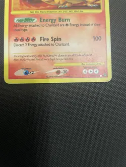 Charizard LV. 76 Stormfront DP Holo Secret Rare PokÃ©mon Card 103/100 - Image 2