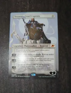 MTG Tezzeret, Cruel Captain (Borderless) Edge of Eternities Regular 0287 - Image 1