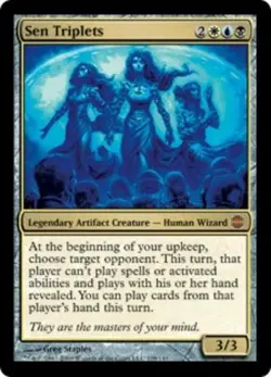 1x Sen Triplets Light Play MTG Magic - Kid Icarus - - Image 1