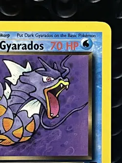 NM Dark Gyarados Team Rocket 25/82 Regular 1st Edition Rare Non Holo Pokémon NM - Image 14