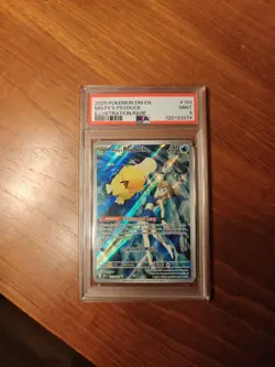 2025 POKEMON DRI EN-DESTINED RIVALS ILLUSTRATION RARE #193 MISTY'S PSYDUCK PSA 9 - Image 1