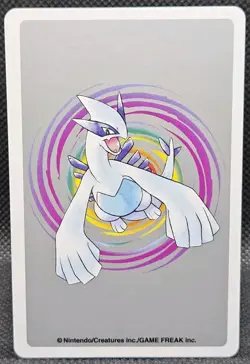 6 of Clubs Sandslash 28 Pokémon Poker Playing Card 1999 Japan Lugia Silver - Image 4