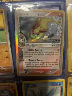 Flareon (Delta Species) 5/113 Holo Rare PokÃ©mon card from EX Delta Species set - Image 1