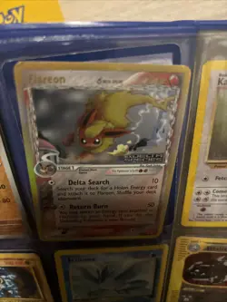 Flareon (Delta Species) 5/113 Holo Rare PokÃ©mon card from EX Delta Species set - Image 2
