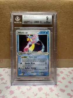 Pokemon TCG 2005 Milotic EX Emerald Holo Rare #96/106 BGS 9 Mint W/ Swirl - Image 1