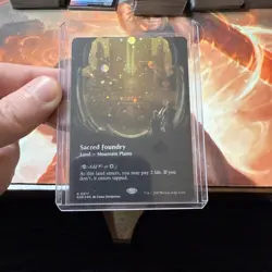 Sacred Foundry (Galaxy Foil) Rare MTG Edge of Eternities - Image 6