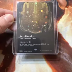 Sacred Foundry (Galaxy Foil) Rare MTG Edge of Eternities - Image 7