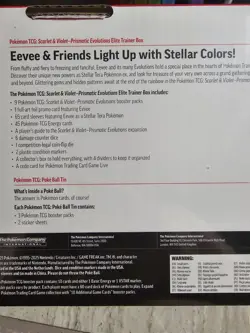 *Pokemon TCG* Prismatic Evolutions Elite Trainer Box ETB Samâ€™s Club Exclusive! - Image 2
