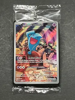 Team Rocket's Wobbuffet SVP203 Pokemon Center Stamp (Sealed) Destined Rivals - Image 11