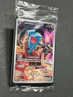 Team Rocket's Wobbuffet SVP203 Pokemon Center Stamp (Sealed) Destined Rivals - Image 12